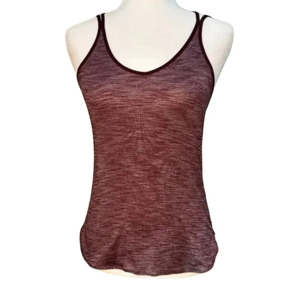 LULULEMON Heathered Racer Back Strappy Tank - size small - Picture 1 of 6